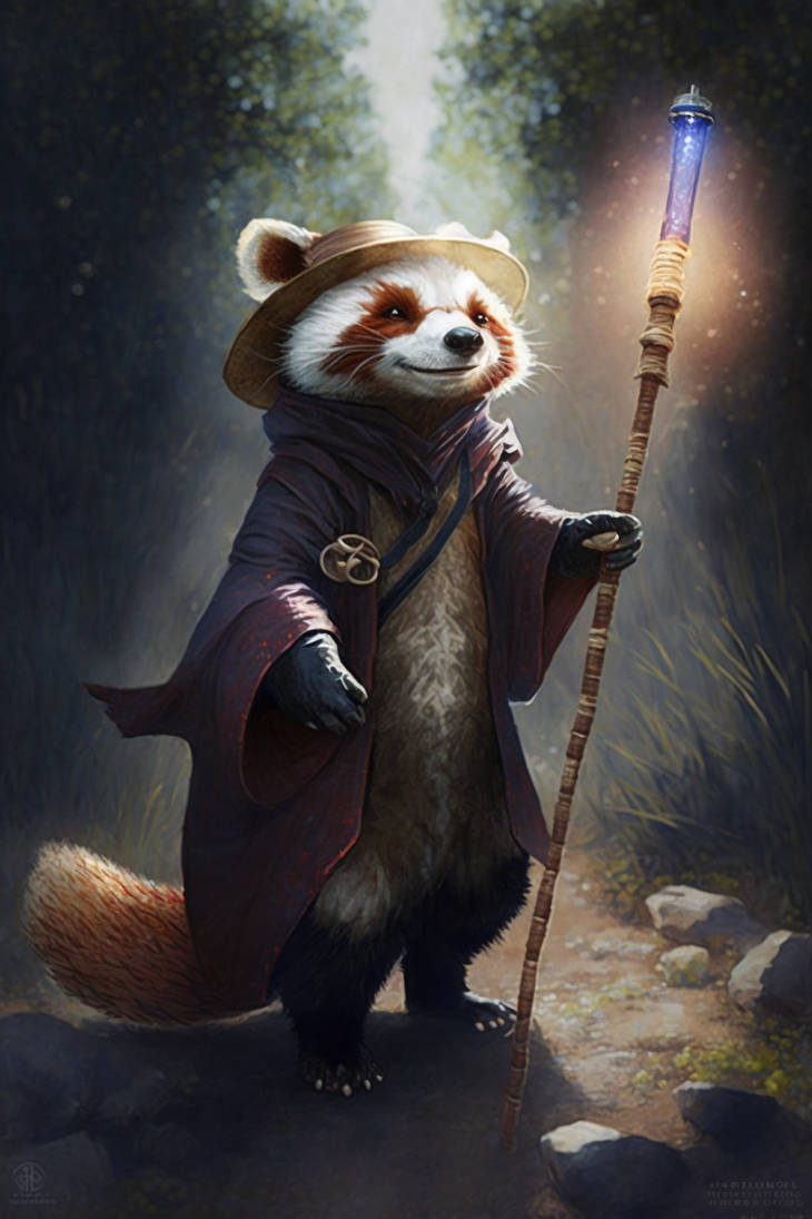 Red Panda Magician by DarkWhite2981 on DeviantArt