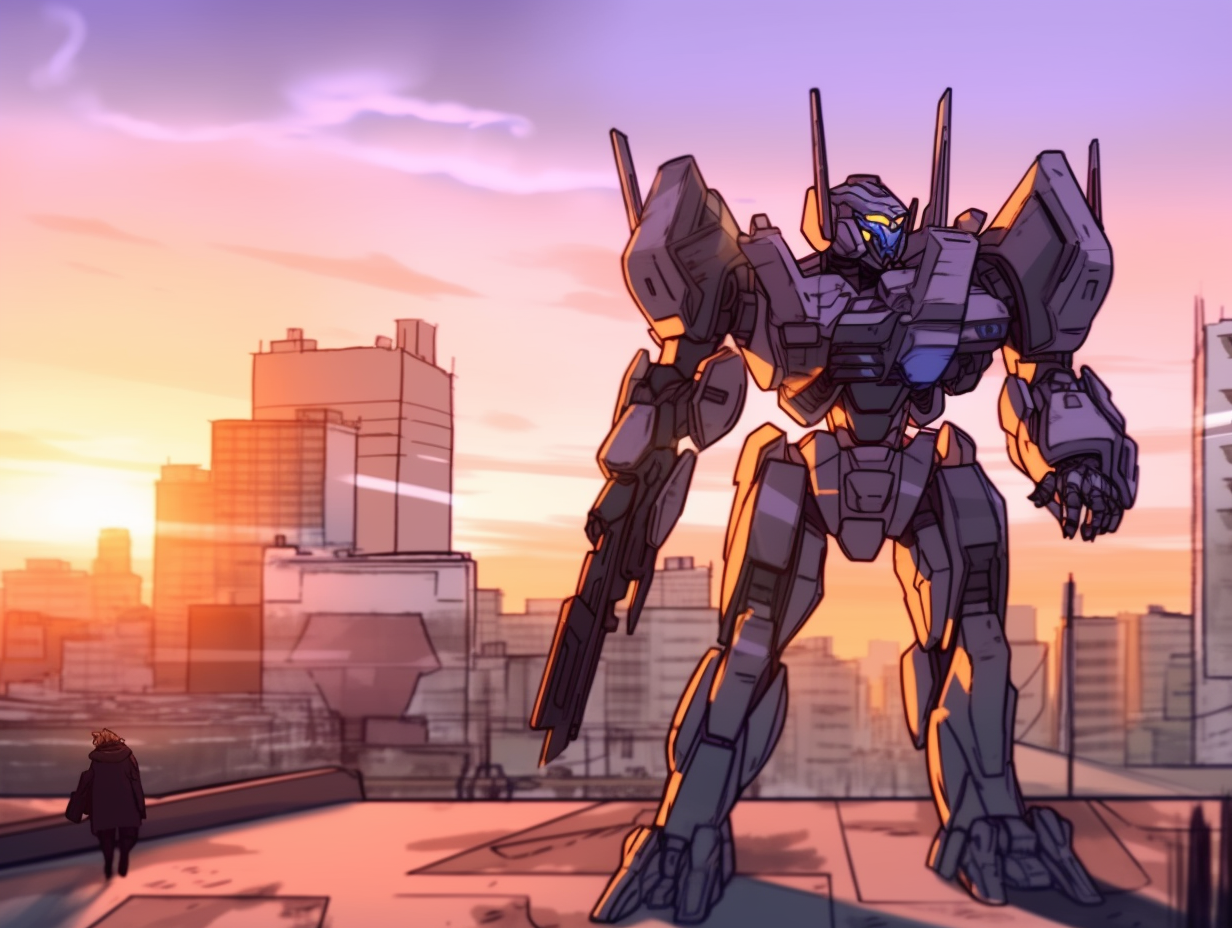 Deviantart Mecha Mecha in Town 26 by DarkWhite2981 on DeviantArt