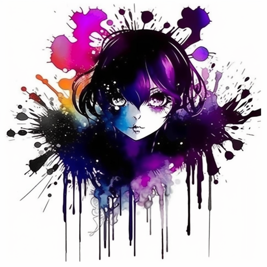 Splashed Portrait Splash Art Portrait 017 by DarkWhite2981 on DeviantArt