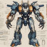 Detailed Plans of a Mecha Warrior 04