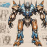 Detailed Plans of a Mecha Warrior 07