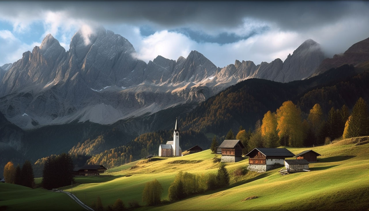 Alps Landscape 06 by DarkWhite2981 on DeviantArt