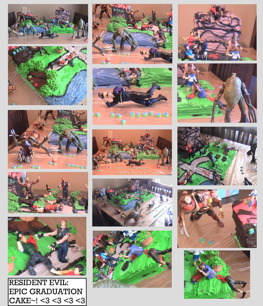 Epic Resident Evil Cake