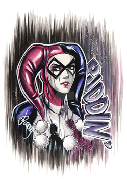 Commission- Classic Harley Quinn