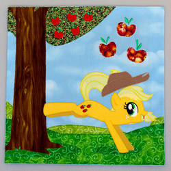 Applejack Quilt Square