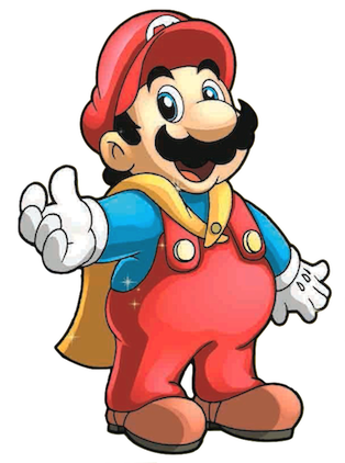Mario Butoon Mario (Super Mario World Cartoon) by TommyTonkaStudios on DeviantArt