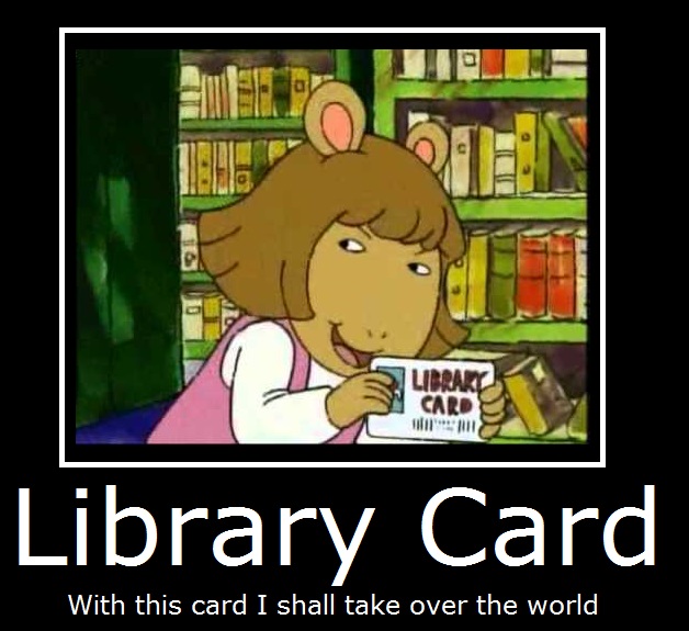 Arthur - Library Card by TommyTonkaStudios on DeviantArt