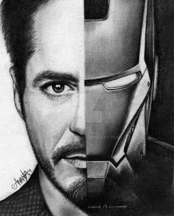 Tony Stark/ Iron Man by Mannaz11 on DeviantArt