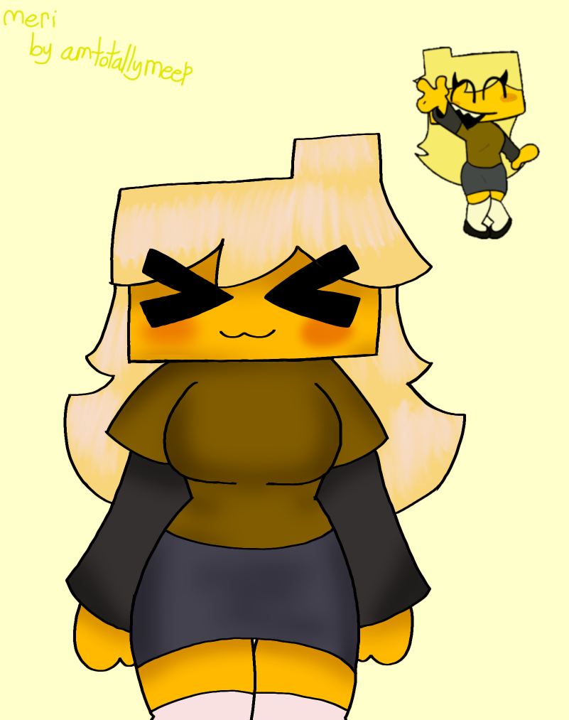 Fnf Meri fanart by amtotallymeep on DeviantArt