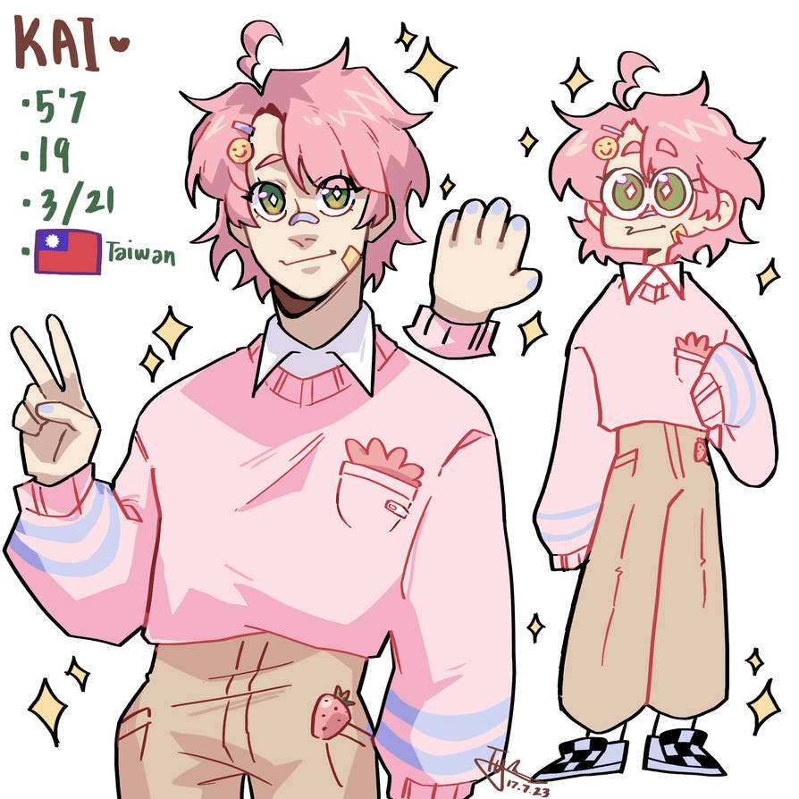 KAI sheet by RIEEEartz on DeviantArt