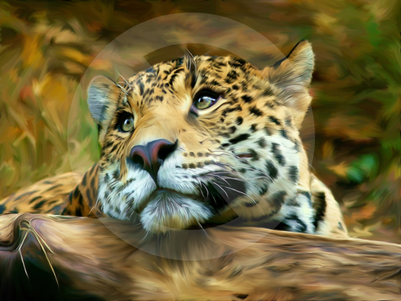 Leopard Painting