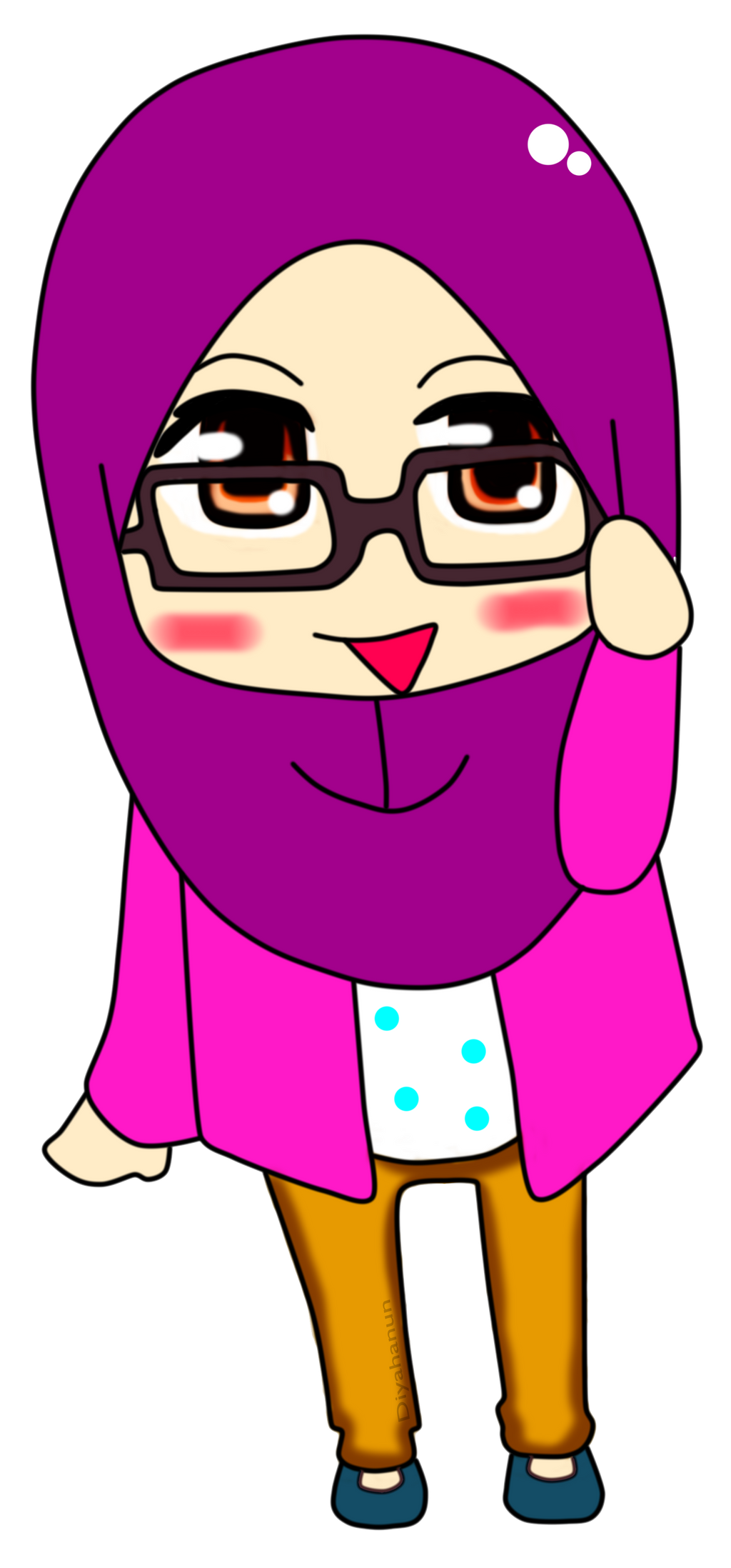 Chibi Hijab Girl By Fardiyah On DeviantArt Chibi Hijab Girl By Fardiyah On DeviantArt
