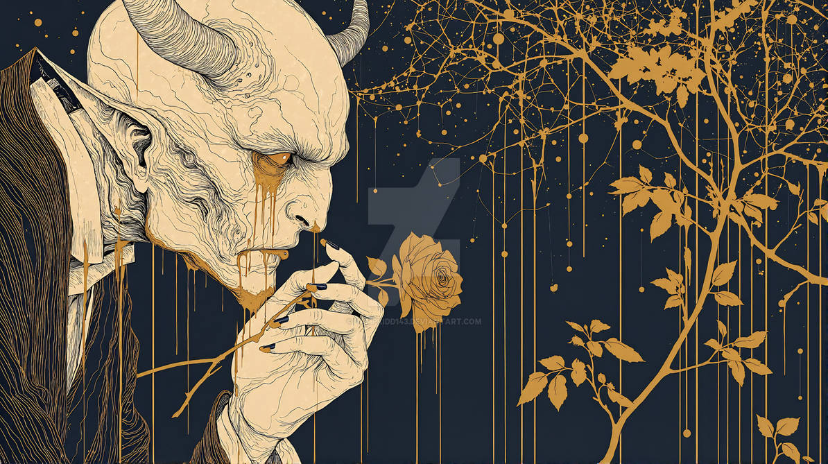 Demon With Roses The Devil's Rose by VampKidd143 on DeviantArt