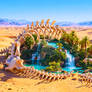 An Oasis Shielded by Silent Vertebrae