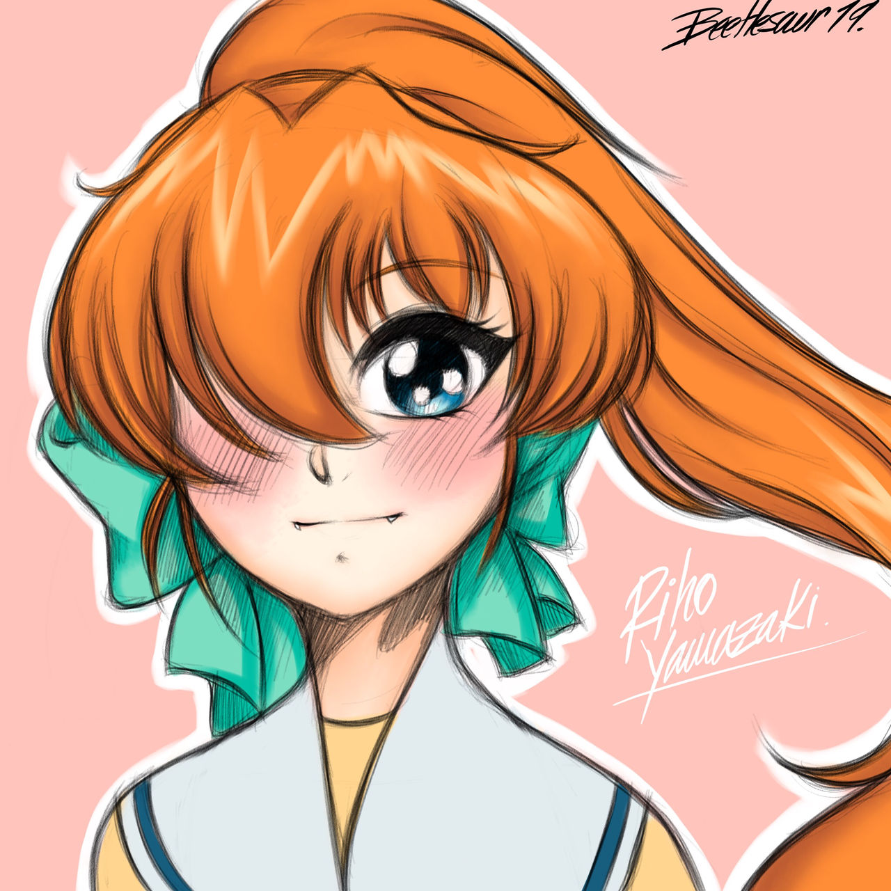 Riho Yamazaki by BeetleSaur on DeviantArt