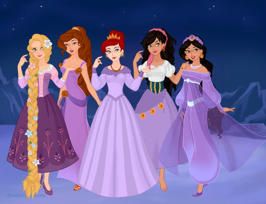 Purple Princesses by Snyder0101 on DeviantArt Purple Princesses by Snyder0101 on DeviantArt