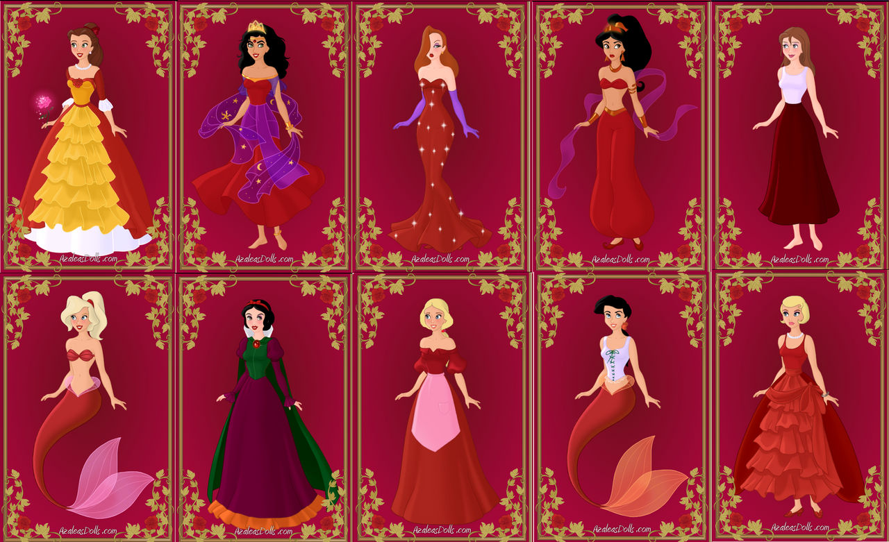 disney princess in a red dress JASMINE ~ Inspired by the red outfit she wears in the film! ~ (Disney Princess Collection 6/9) ~ ~ ~ ~ ~ #aladdin #aladdinandjasmine #jasmine # disneyprincess #disneyprincesses #disneyfanart #balrajlachminarain #disneyjasmine