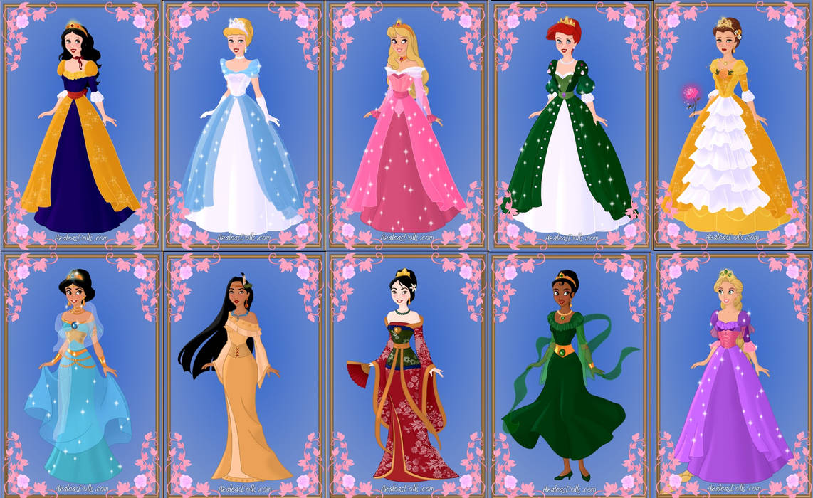 Disney Queens by Snyder0101 on DeviantArt