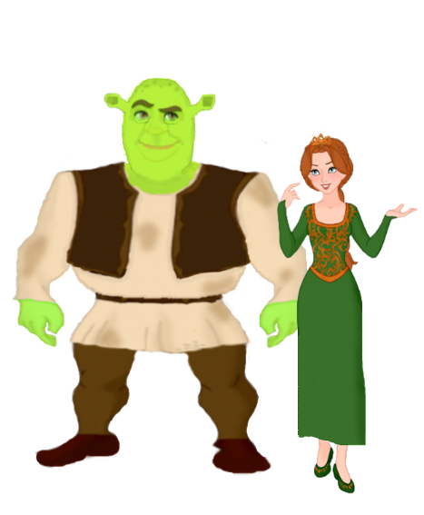 Shrek And Princess Fiona By Snyder0101 On Deviantart