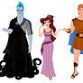 Hercules, Meg, and Hades