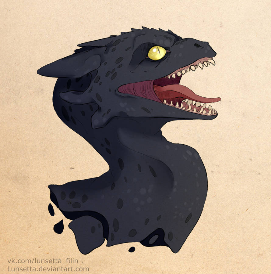 Toothless by Lunsetta on DeviantArt