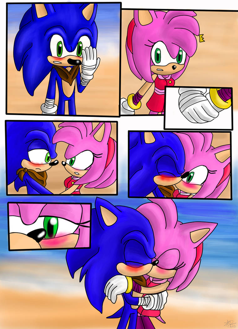 Sonamy Comic Part1 by DawnHedgehog555