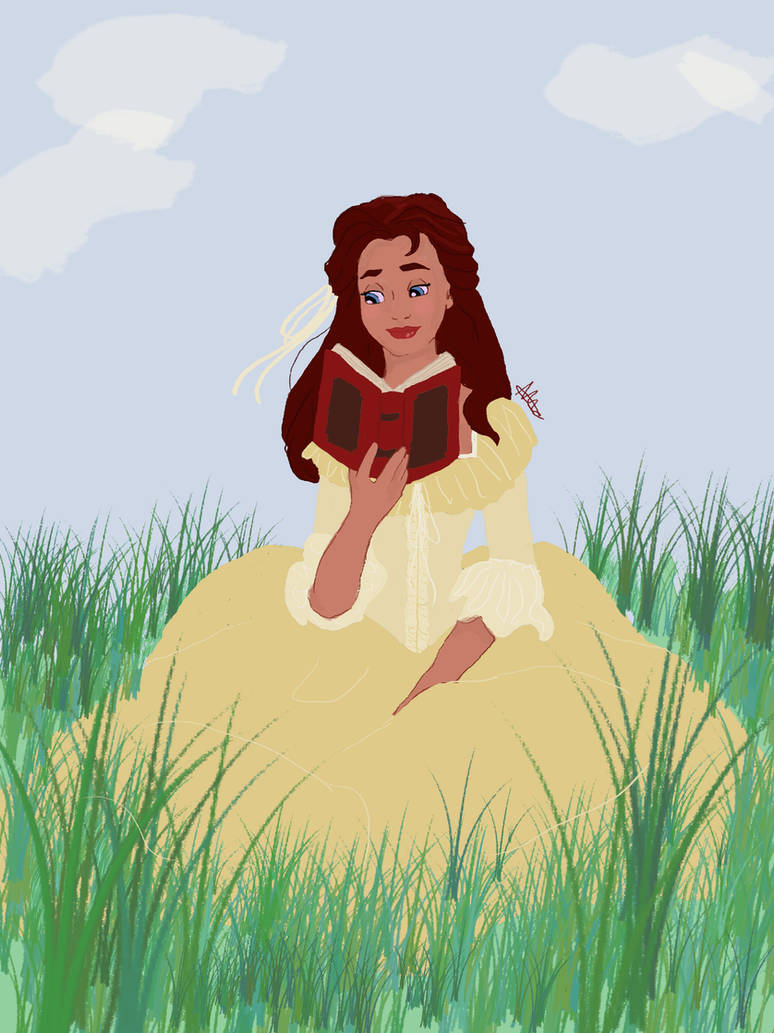 Reading Rose by Ten-Ten33 on DeviantArt