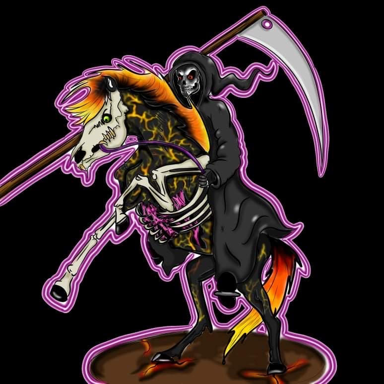 Death Ridfer Death rider by GlacialGothique on DeviantArt