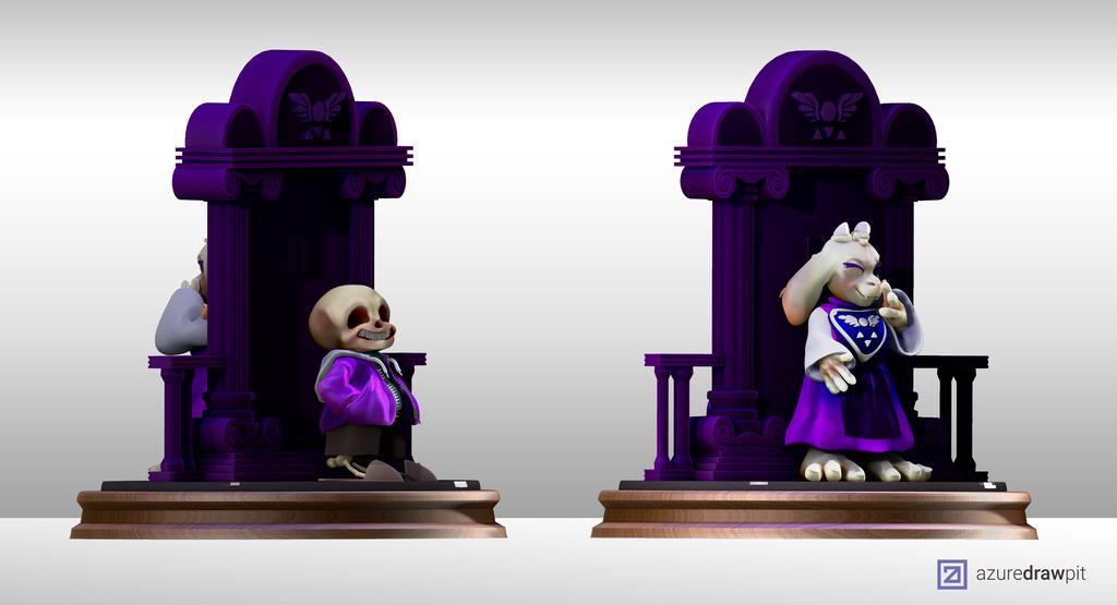 Undertale R36 Final render Undertale by Azuredrawpit on DeviantArt