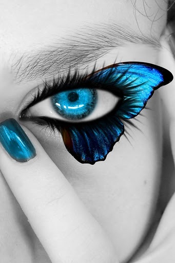 Eye photo manipulations