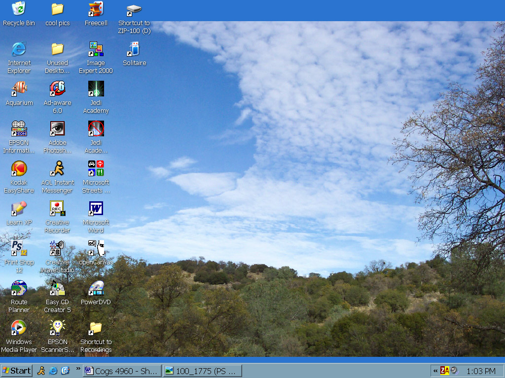 My Cloud Eagle Desktop 5-26-04