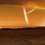 Sunrise over the Sahara
