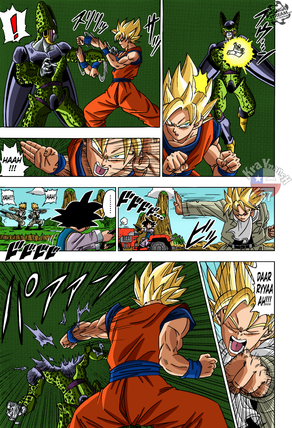 Manga Dragon Ball Super a color pgina 1 by AxelSantiago1234 on DeviantArt