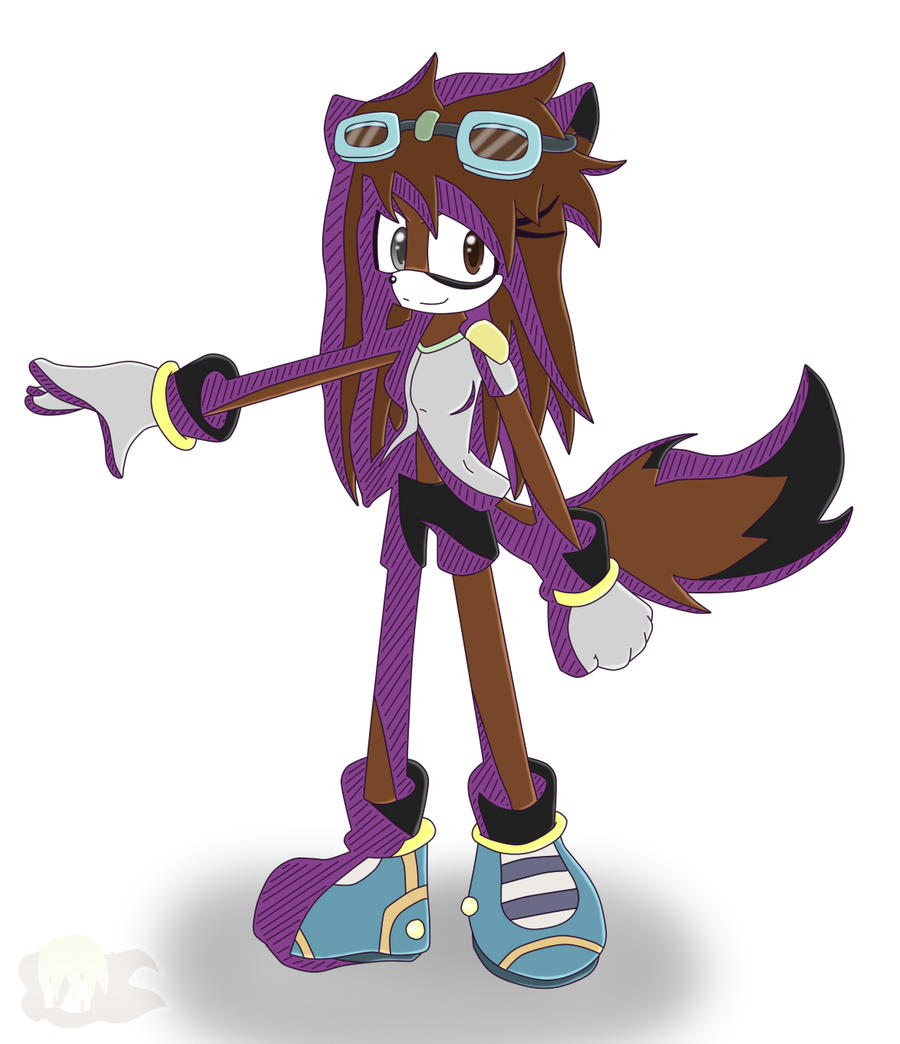 Commission: Crystal Sonic Riders style