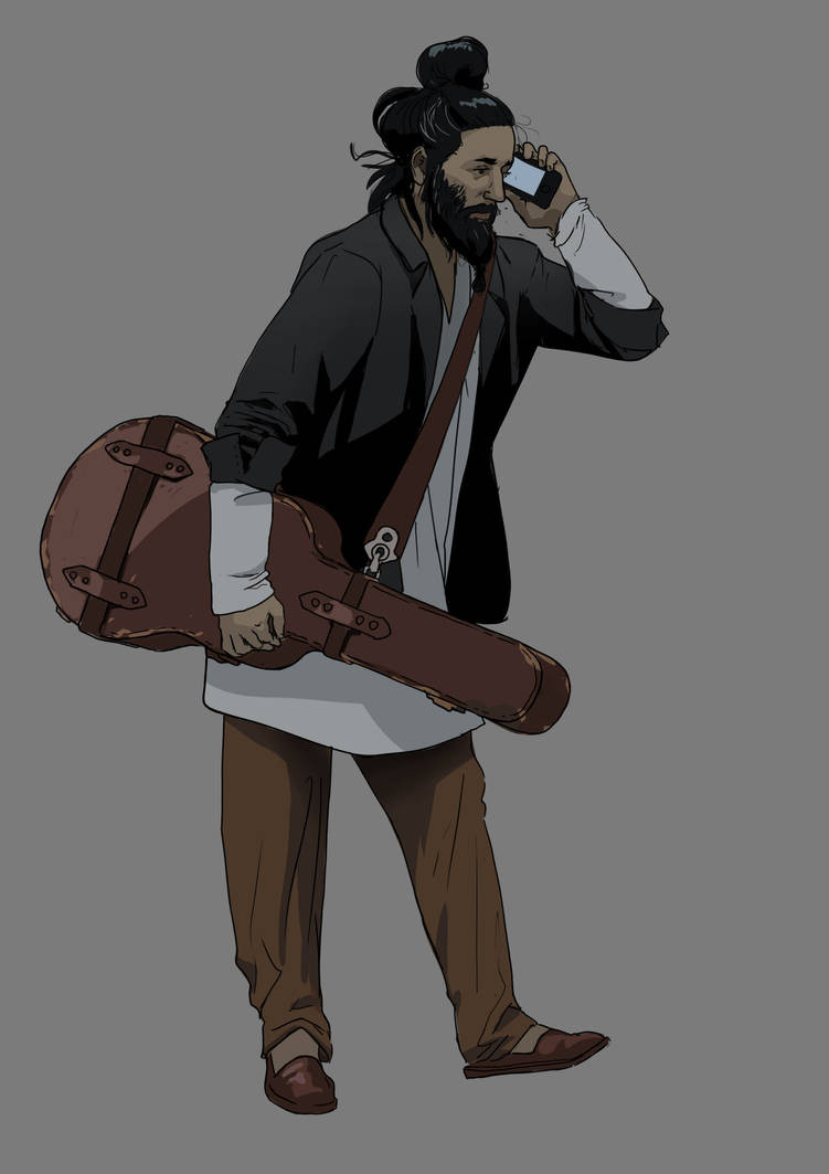 Guitar Guy by TheMichaelMacRae