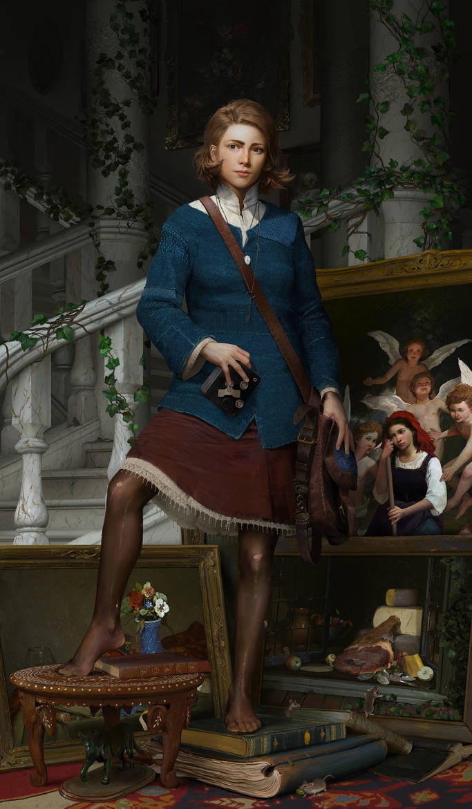 Sybil Flom Sybil Portrait by TheMichaelMacRae on DeviantArt