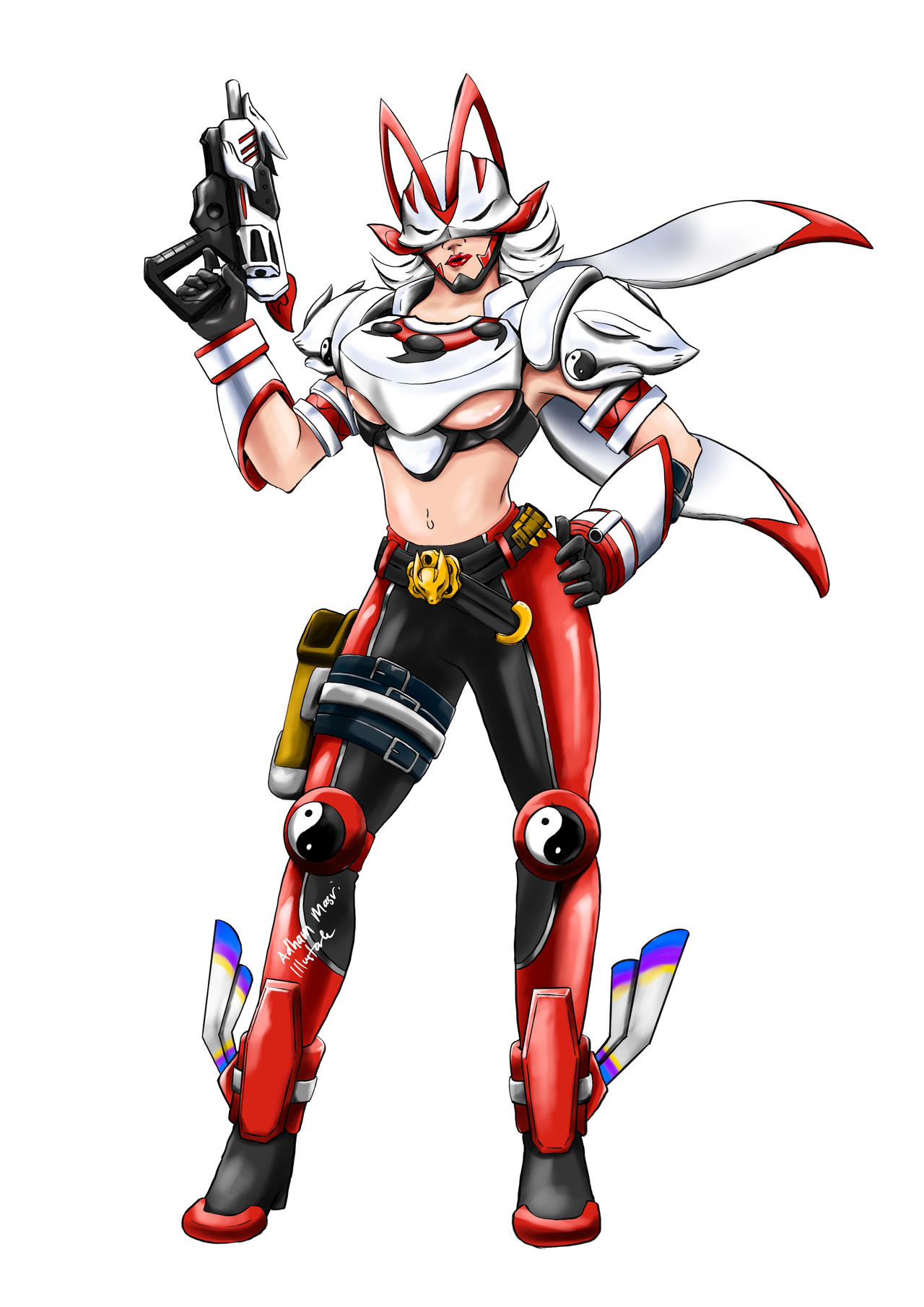 Sakuyamon Ace Mode by Illustark on DeviantArt