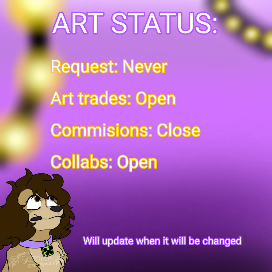 !! Status Update !! by Sketchpup4 on DeviantArt