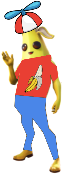 Peely (My Version) (PNG) by Laporte124 on DeviantArt