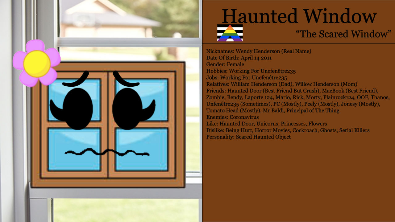 Haunted Window Character Profile by Laporte124 on DeviantArt