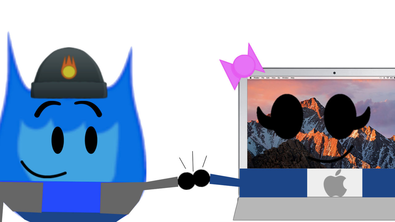 Macbook Deviantart Me And MacBook Fist Bump by Laporte124 on DeviantArt