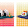 Onigiri, Sushi, and Dango