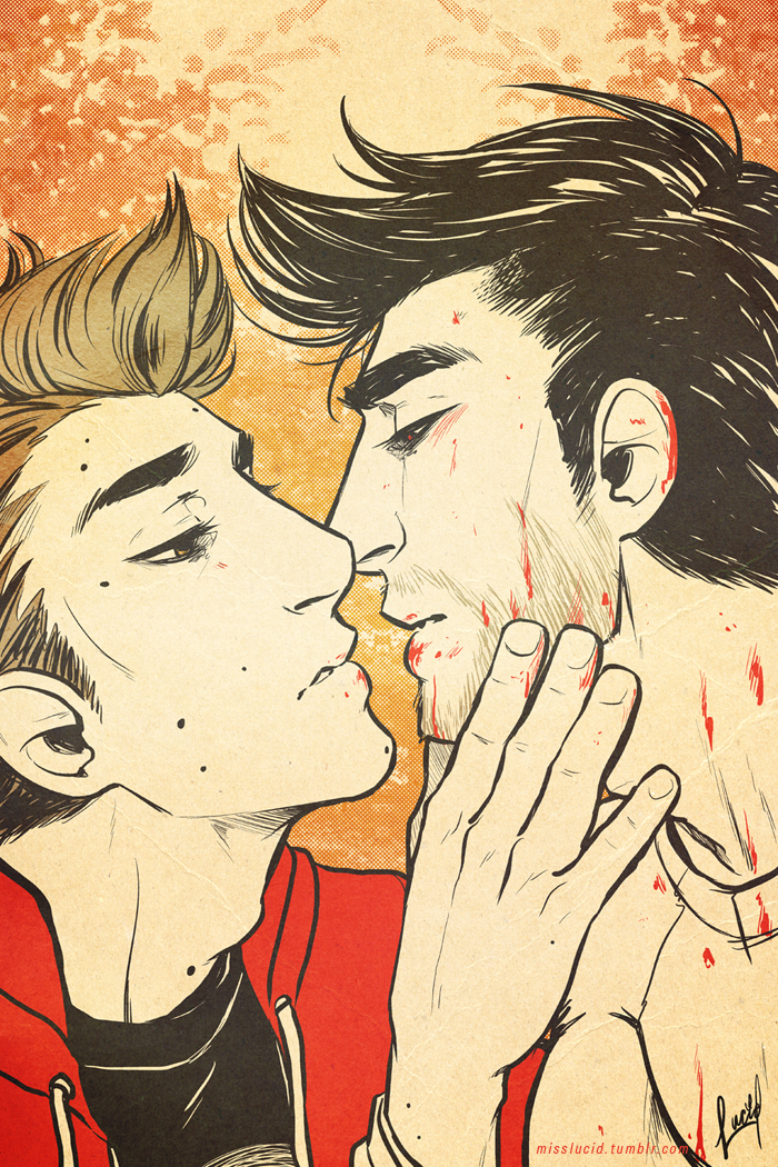 Almost Smoochin Sterek