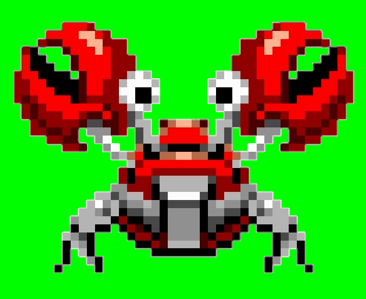 Badnik Exploding Gif Sonic 1 Badnik Cangrejo en Pantalla Verde by CalexTheHedgehog14 on ...