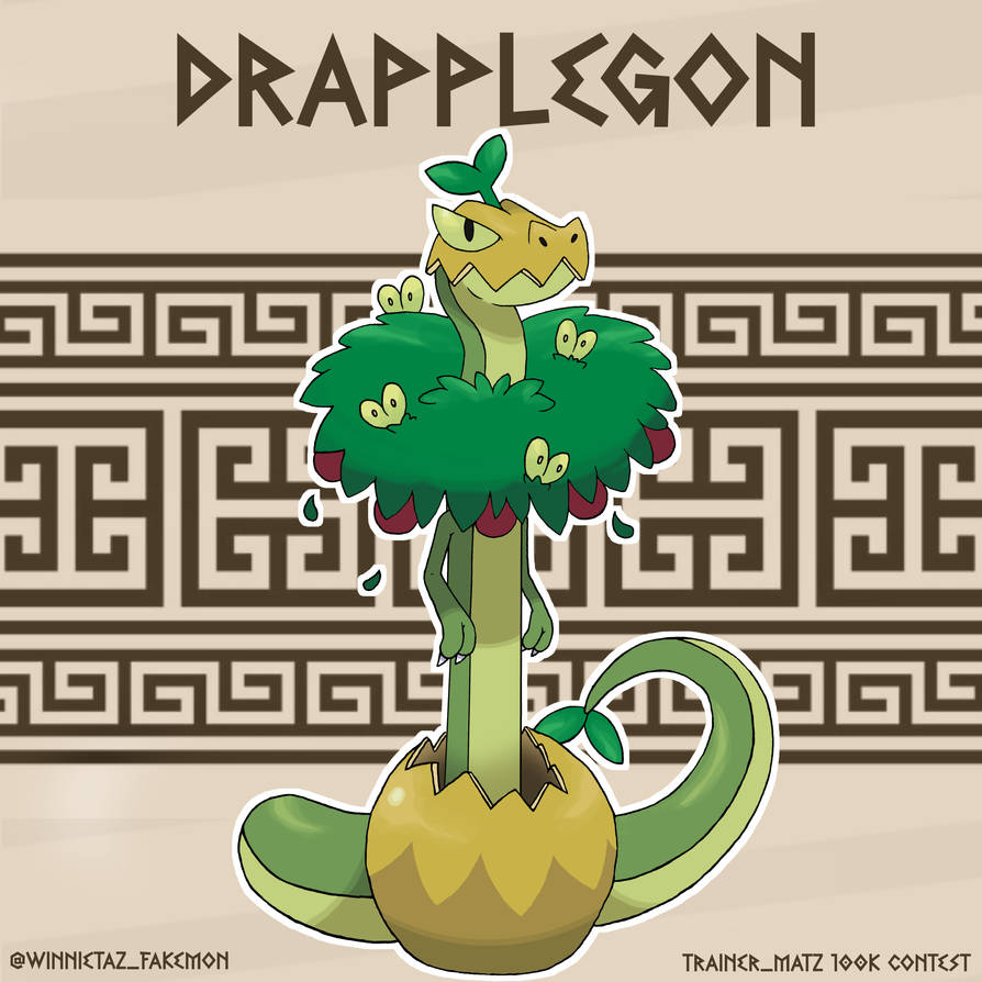 Drapplegon Applin Evolution by winnietaz on DeviantArt