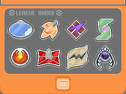 Fan Made Pokemon Gym Badges