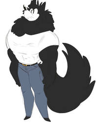 Oh look it be a buff wolf