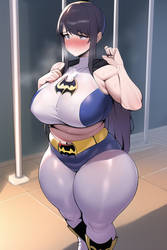 AI BatGirl Art