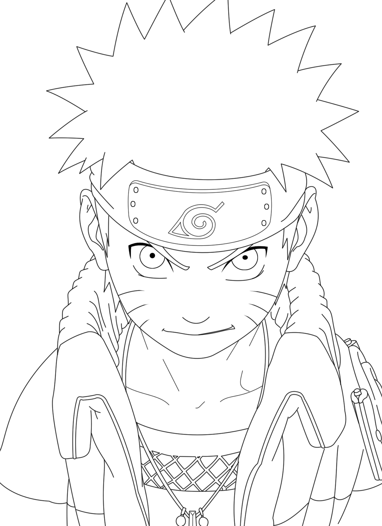 naruto lineart by CrazyLZ on DeviantArt