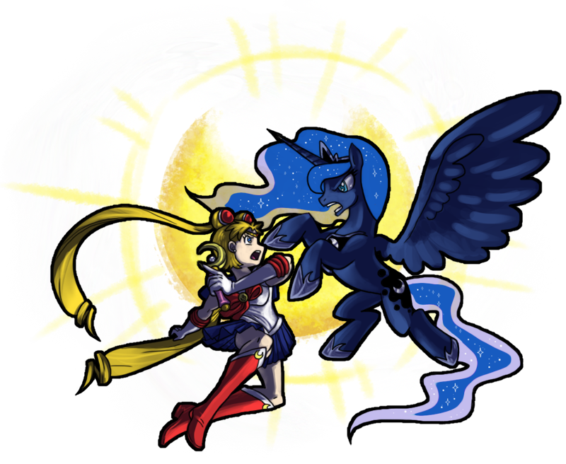 DeathBattle idea 01: Luna vs Sailor Moon